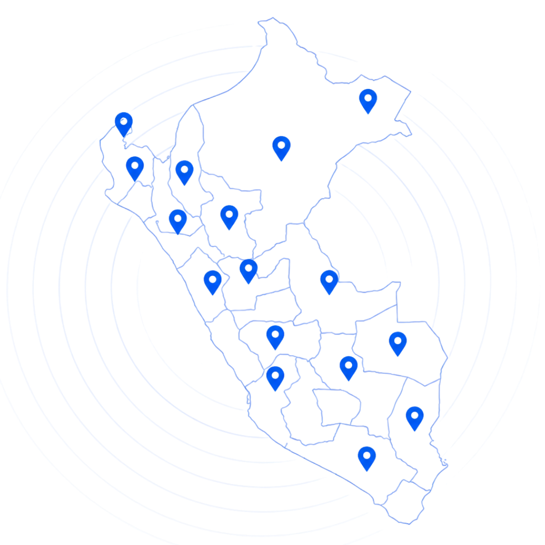 Presentes en casi todo el Perú